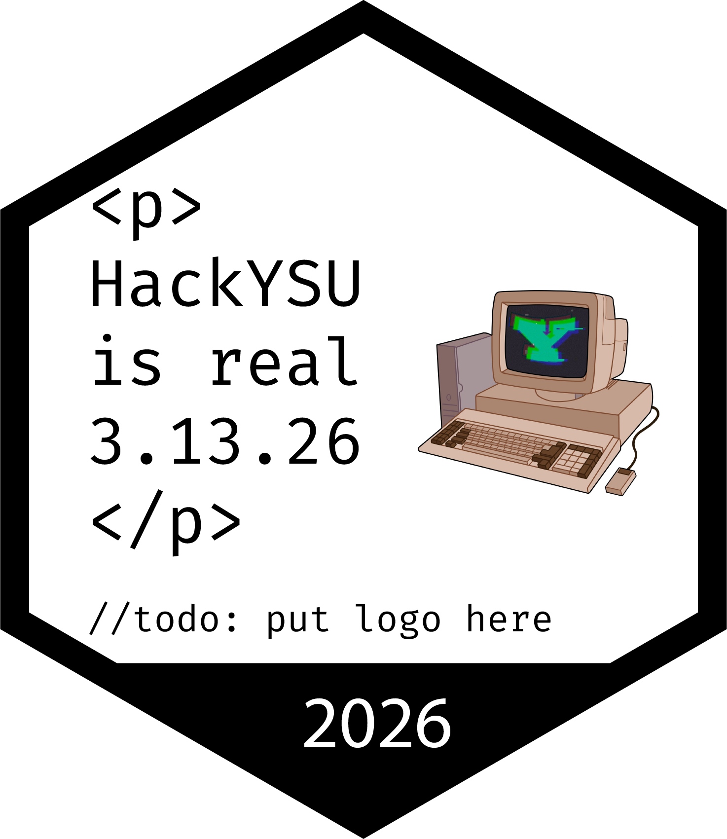 HackYSU 2026 temp Logo